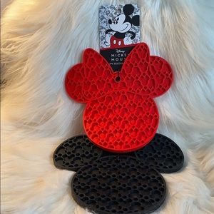 Mickey & Minnie Silicone Trivets NWT